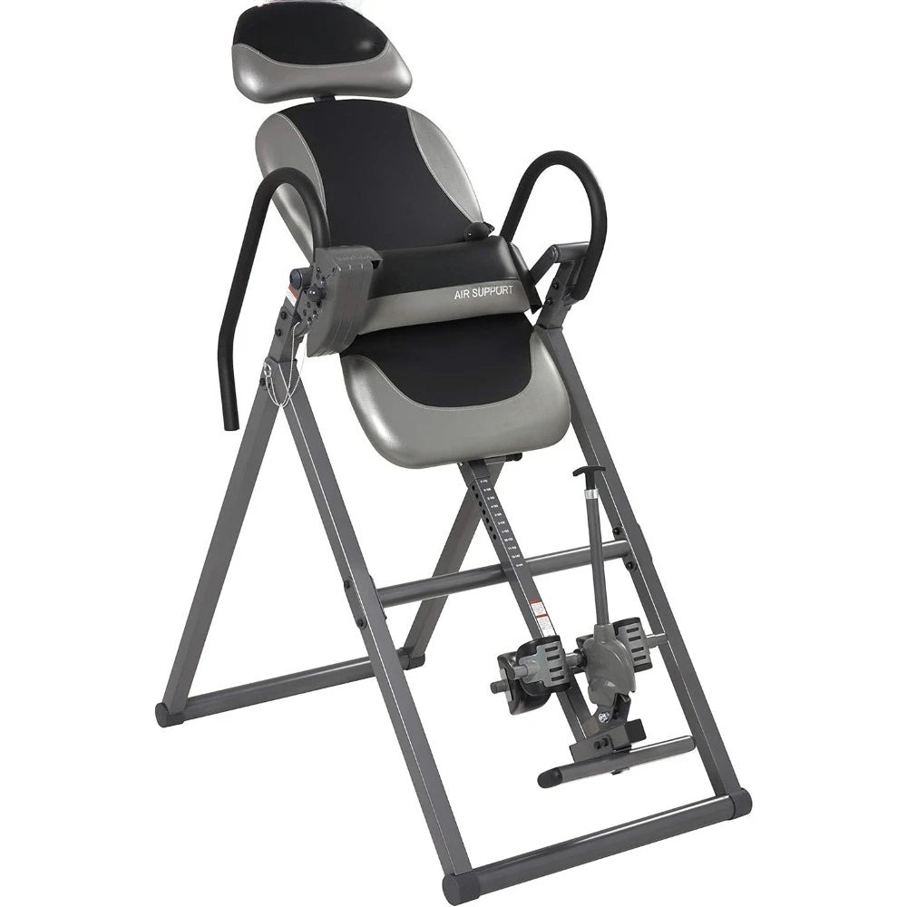 Inversion Table With Air Lumbar Support For Back Pain Relief