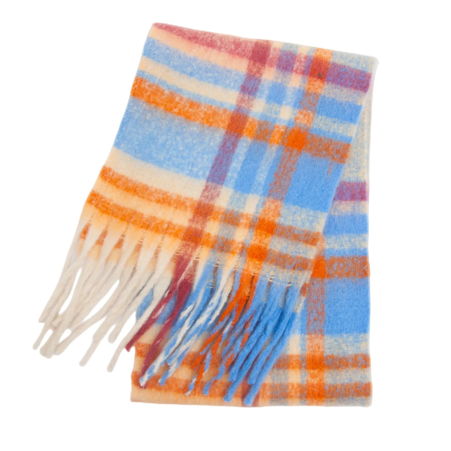 SENAIFEICN Winter Thick Warm Scarf Women Polyester Shawl