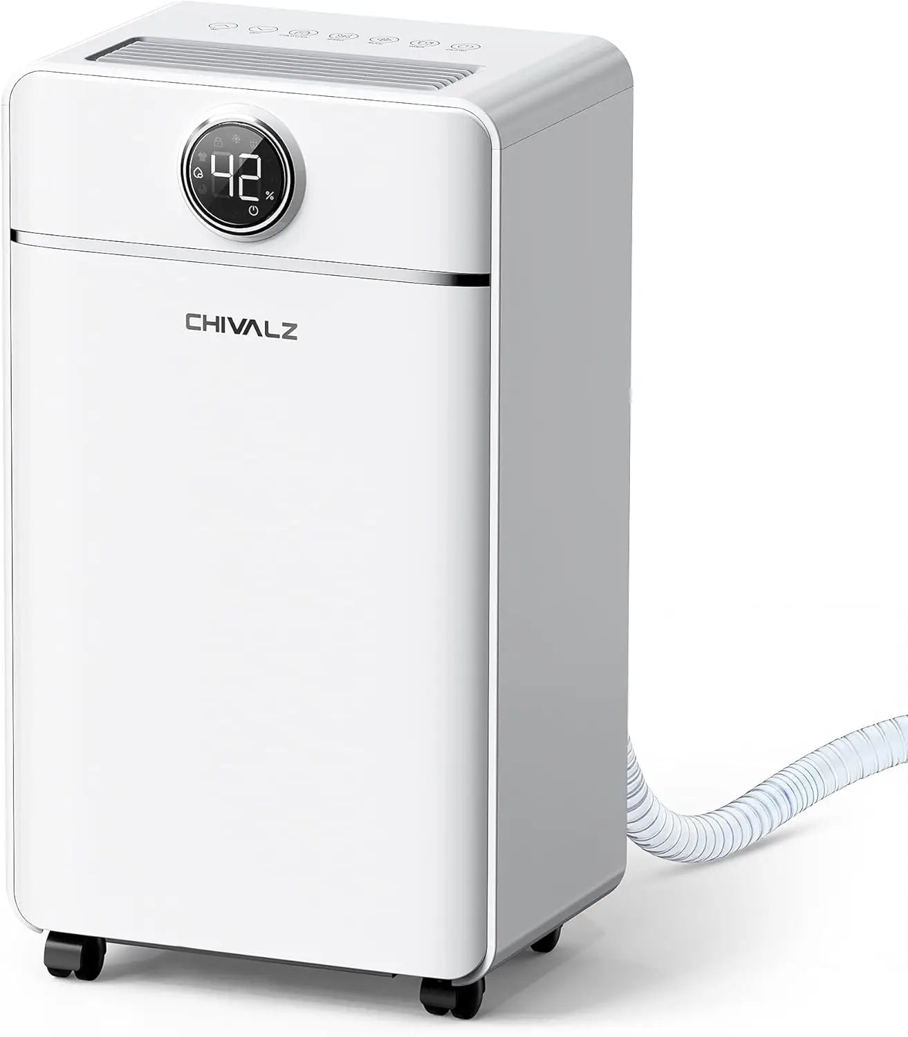 XMSJ Dehumidifier With Drain Hose For Basement Quiet Operation