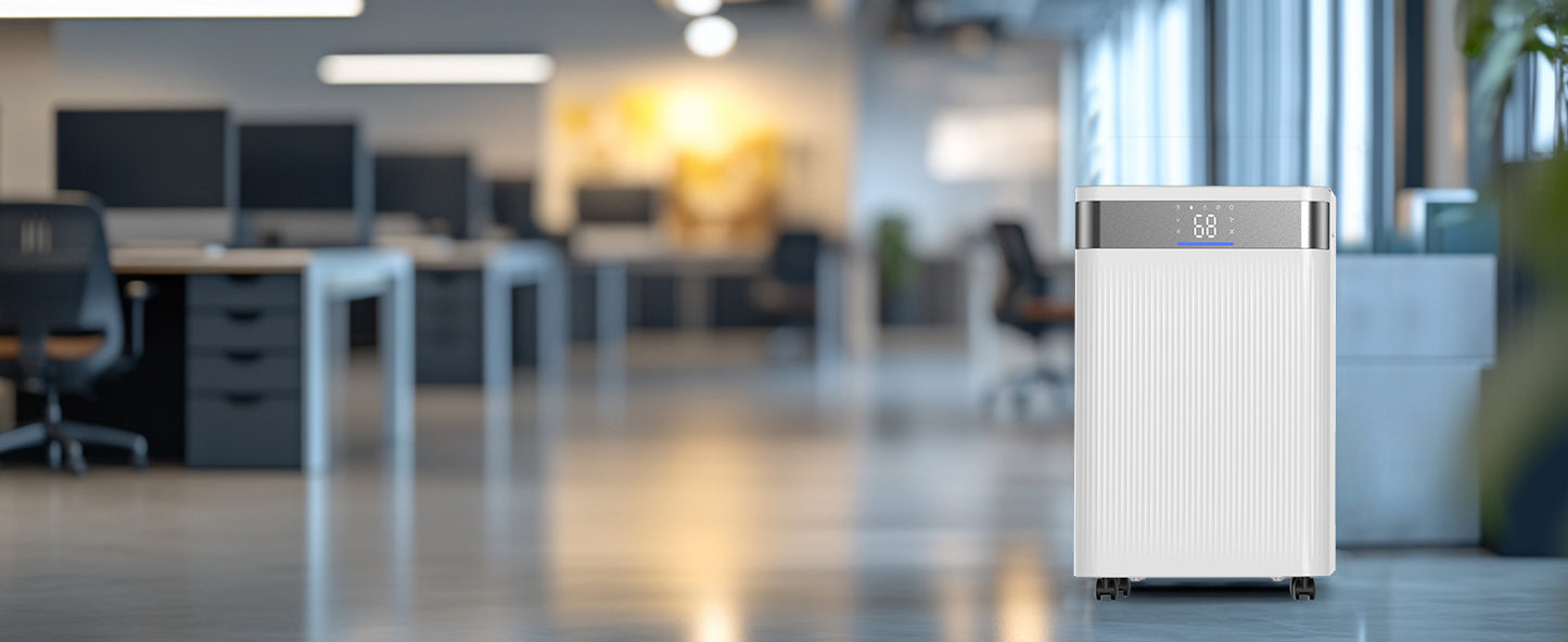 SucceBuy 52 Pint Dehumidifier For Home Basement Smart Humidity Control