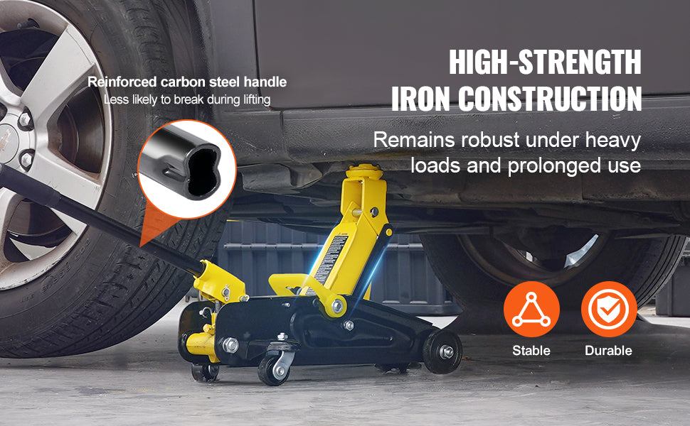 SucceBuy 2Ton Low Profile Floor Jack Heavy Duty Hydraulic