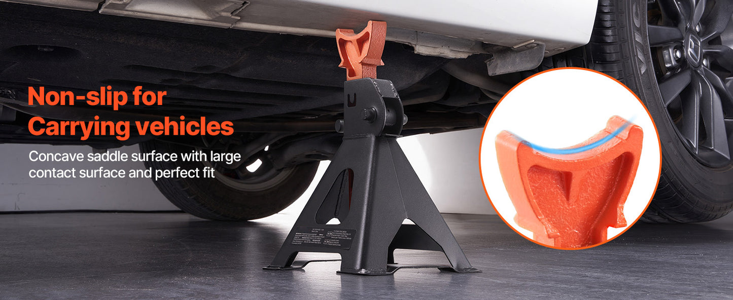 SucceBuy 3 Ton 6 Ton Heavy Duty Jack Stands Locking